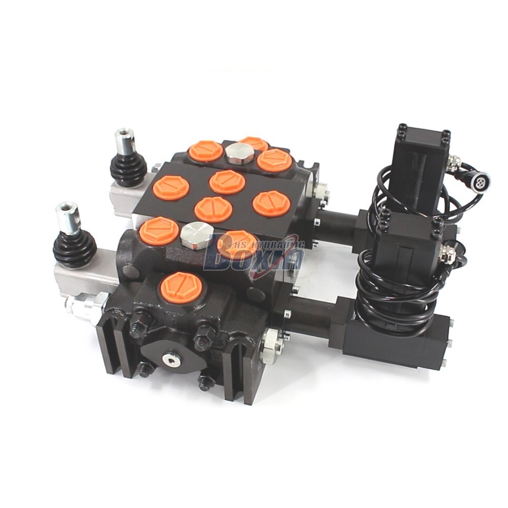 Customized OEM and ODM Services for DCV200 Electric Motor 2 Spool Sectional Valves main image